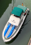 Takacat LiteX Katamaran-Schlauchboot in Blau